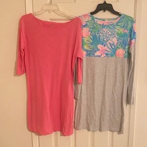 Finn Tee Dress and Marlow Dress